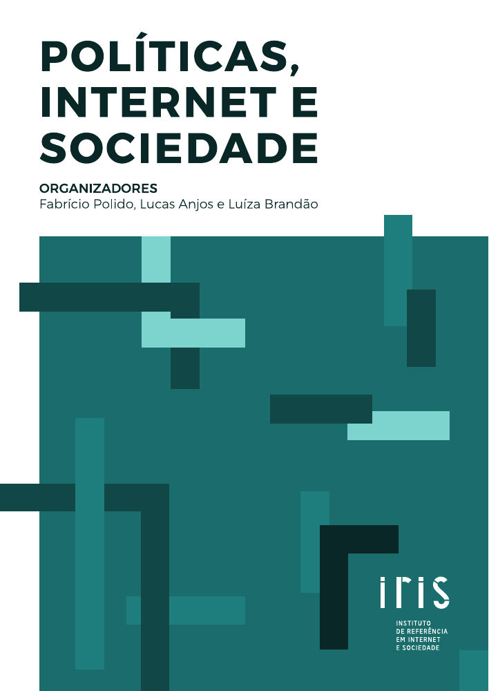 Capa de Políticas, Internet e Sociedade, publicação do IRIS